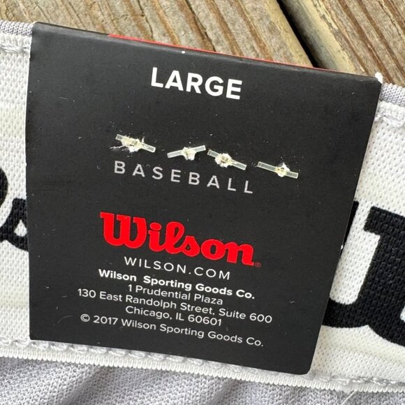 NWT Adult Wilson Knicker Gray Baseball Softball Pants Sz Large Unisex Men Women - Picture 6 of 8